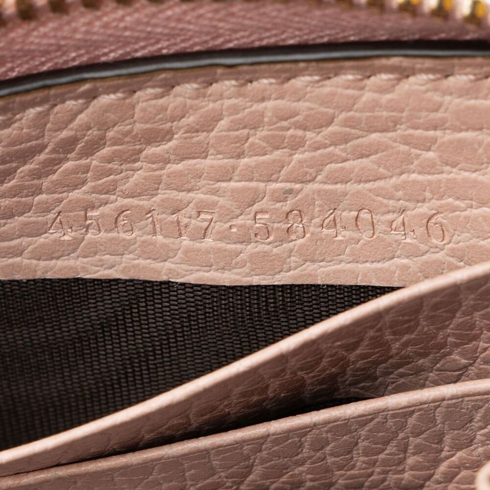 Gucci Leather GG Marmont Zip Around Wallet - Picture 4 of 12